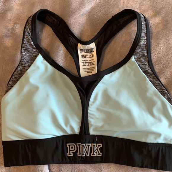Bundle of 2 PINK sports bras - Picture 6 of 9